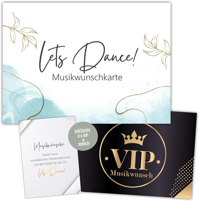 50 Musikwunschkarten inkl. VIP Karten