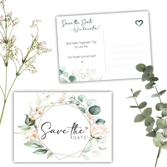 25 save the date Karten