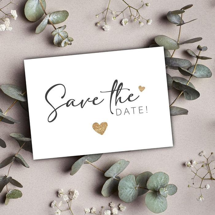 25 Save The Date Karten Hochzeit