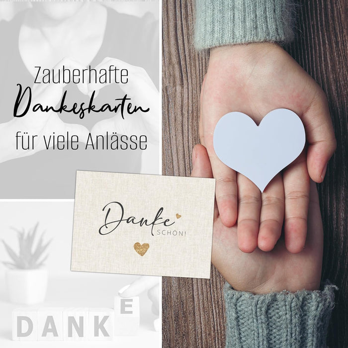 25 Dankeskarten