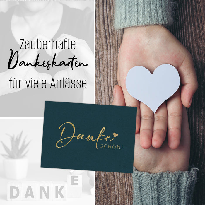 25 Dankeskarten