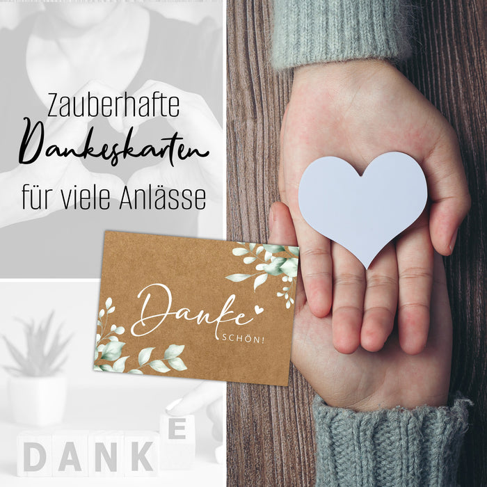 25 Dankeschön Karten