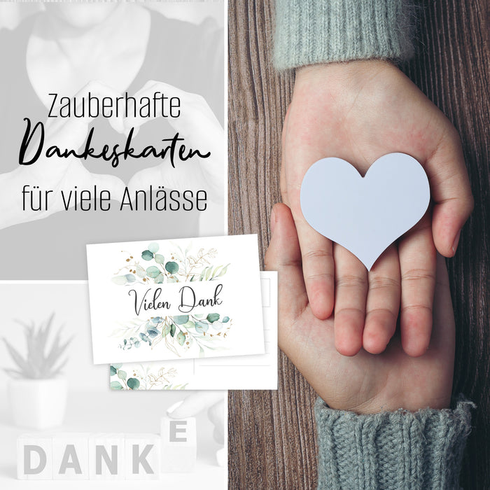 25 Dankeskarten