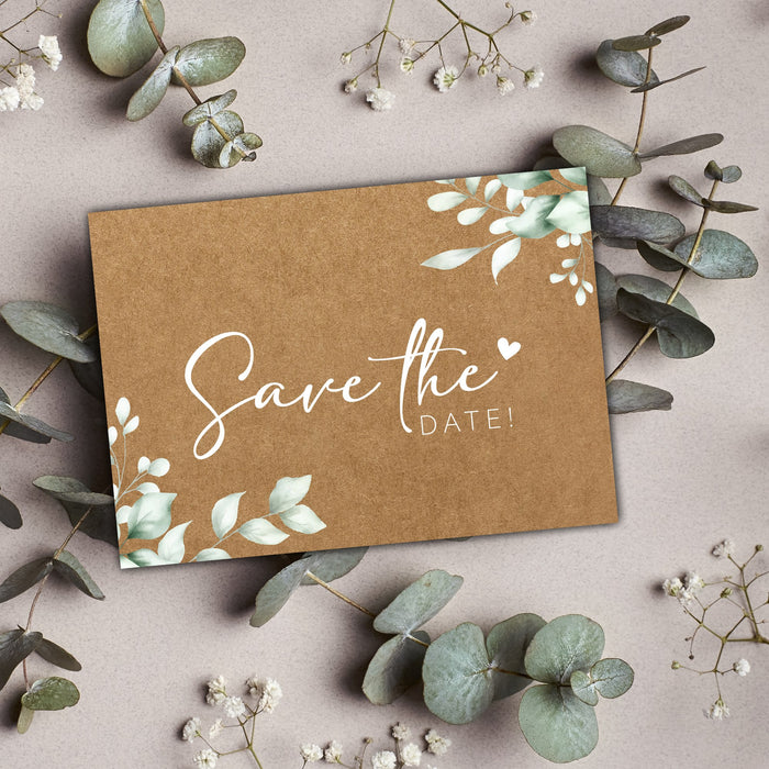 25 save the date Karten Hochzeit