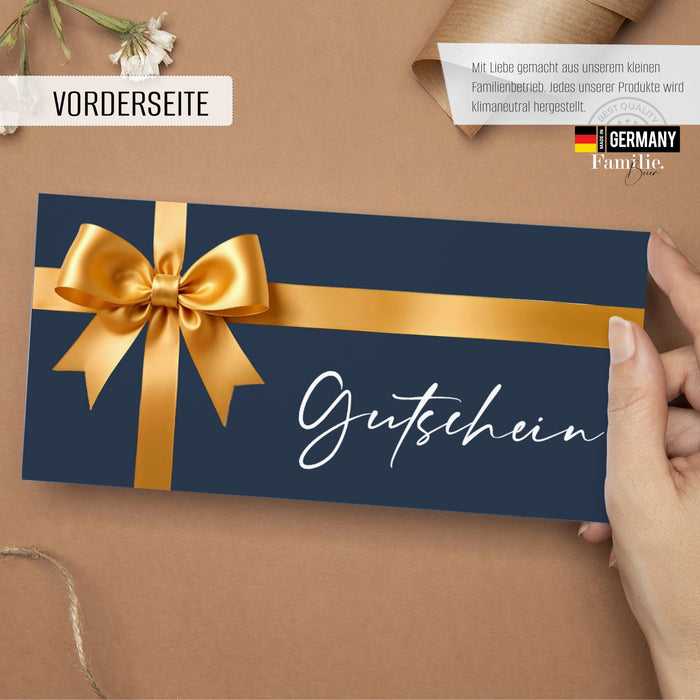 25 Geschenkgutscheine Weihachten zum selber ausfüllen