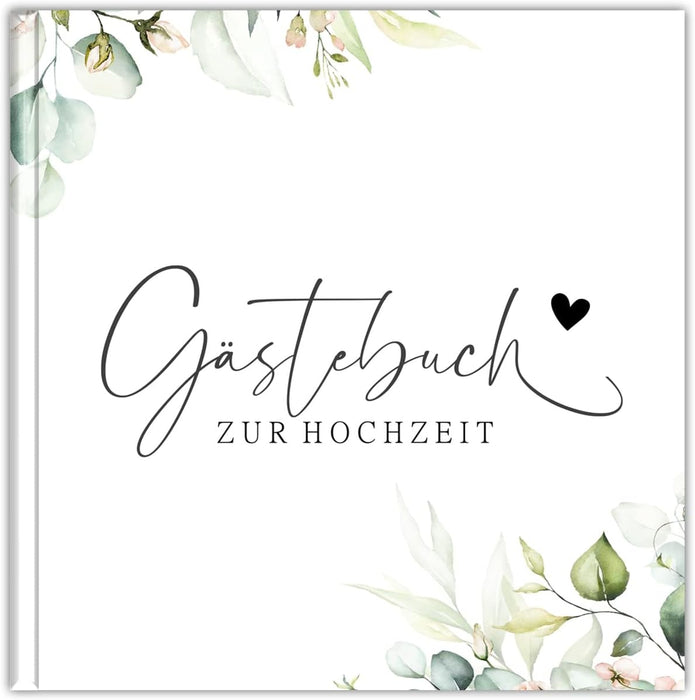 Hochzeit Gästebuch Hochzeit Fotobuch Hochzeitsbuch Gäste Hochzeiten Geschenk blanko Hardcover, stabile Bindung Fadenheftung Gästebuch Boho Hochzeit #D02