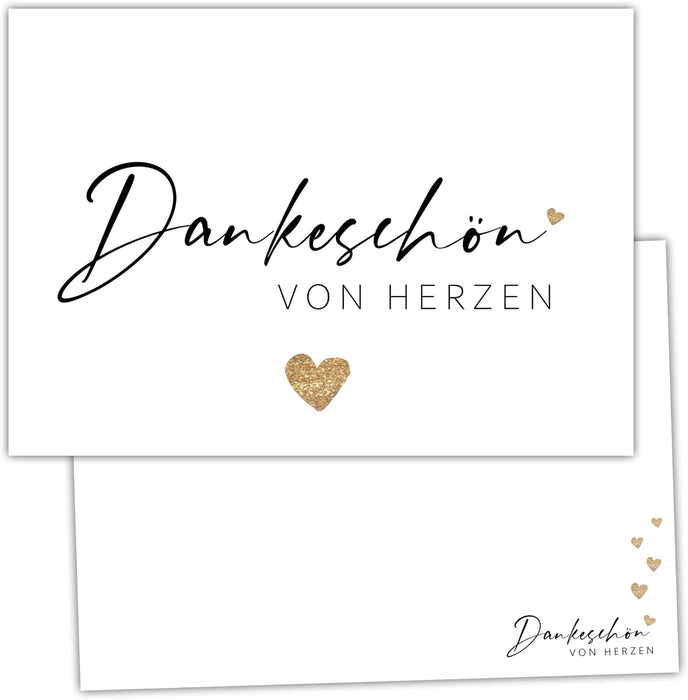 25 Dankeskarten