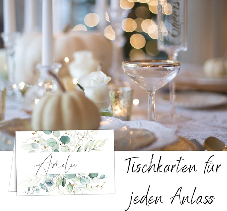 25 Tischkarten Hochzeit