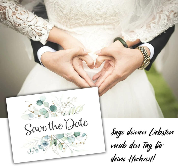 25 save the date Karten Hochzeit