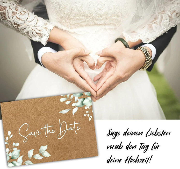 25 save the date Karten Hochzeit