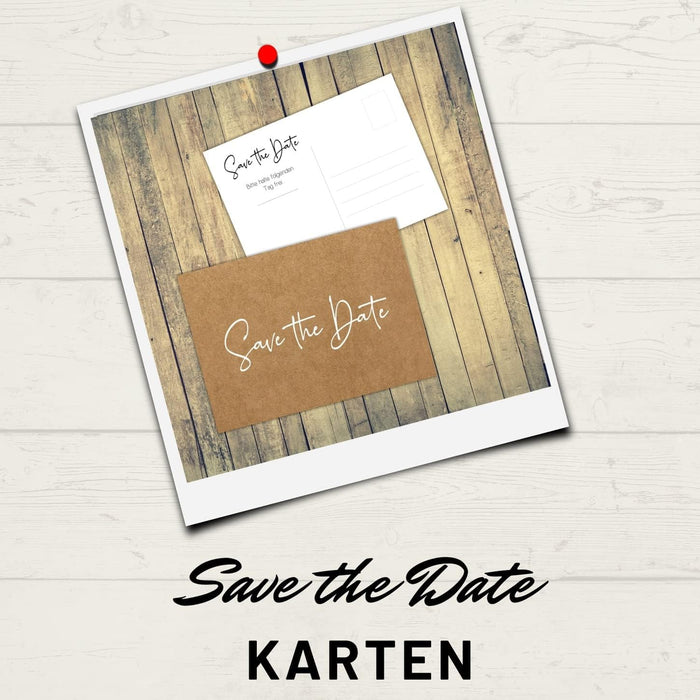 25 save the date Karten Geburtstag Taufe