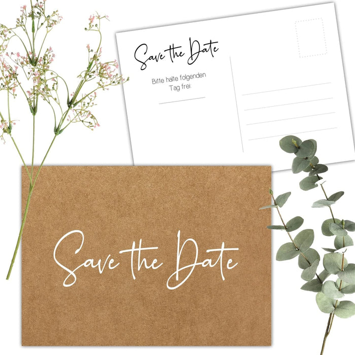 25 save the date Karten Geburtstag Taufe