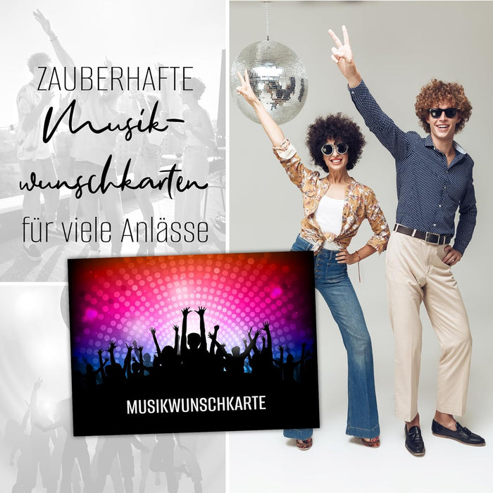 50 Musikwunschkarten inkl. VIP Karten