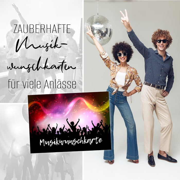 50 Musikwunschkarten inkl. VIP Karten