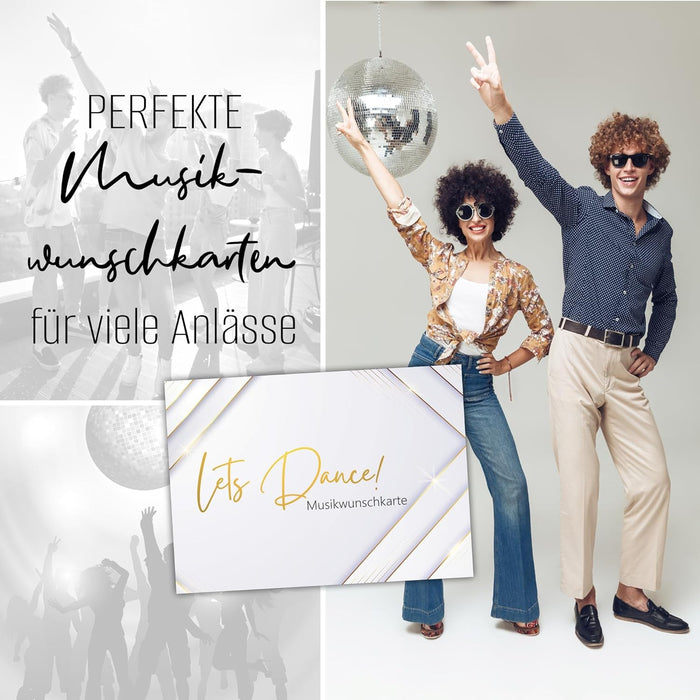 50 Musikwunschkarten