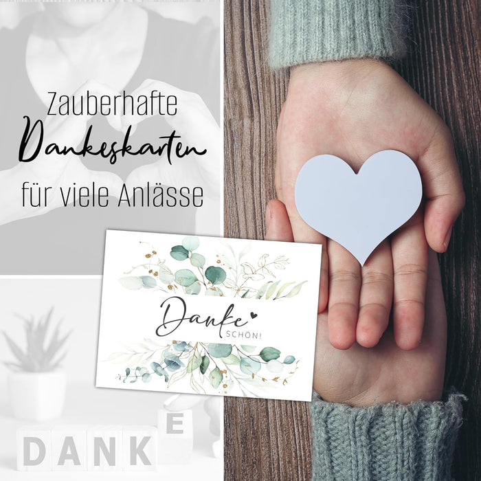25 Dankeskarten