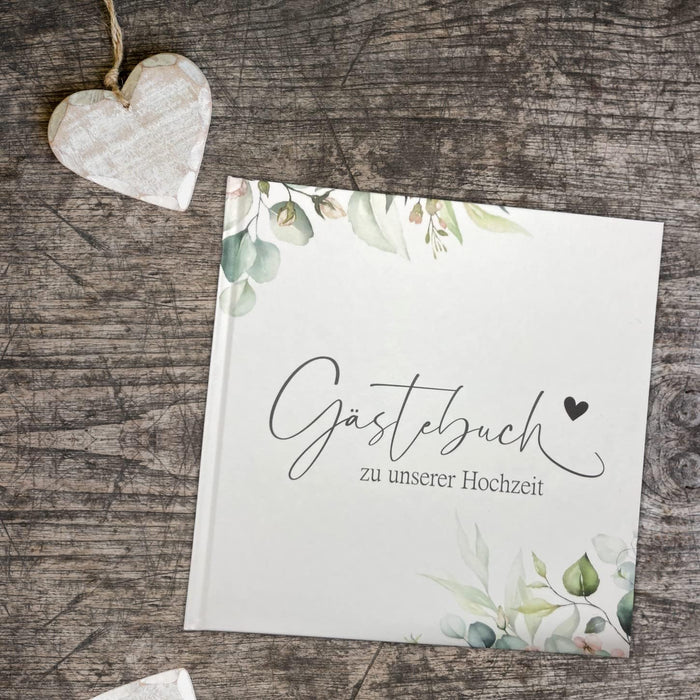 Boho Hochzeit Gästebuch Hochzeit Fotobuch Hochzeitsbuch Gäste Hochzeiten Geschenk blanko Hardcover, stabile Bindung Fadenheftung Gästebuch Geburtstag #D07