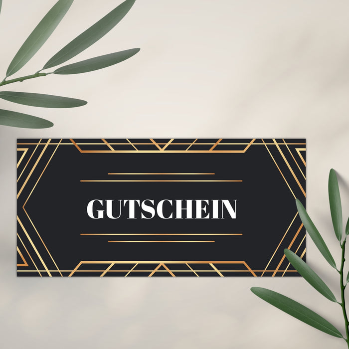 22 Blanko Gutscheine zum selber Ausfüllen