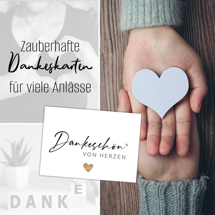 25 Dankeskarten
