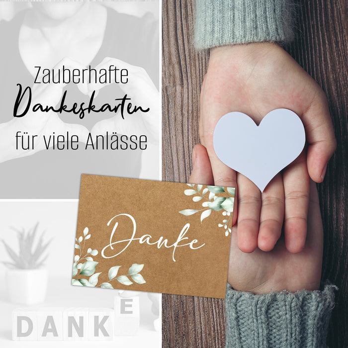 25 Dankeskarten