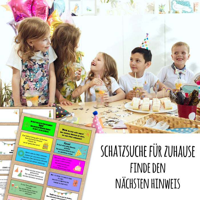 12 Einladungskarten zum Kindergeburtstag mit Schatzsuche Safari Einladung Kinder Geburtstagsfeier