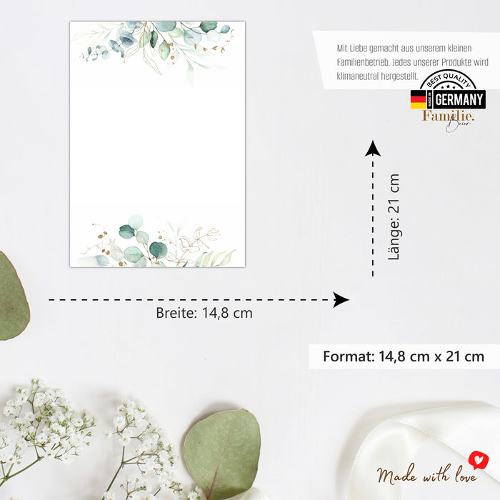 30 Tischkarten 15 Menükarten 30 Gastgeschenke zum selbst beschriften für Hochzeit