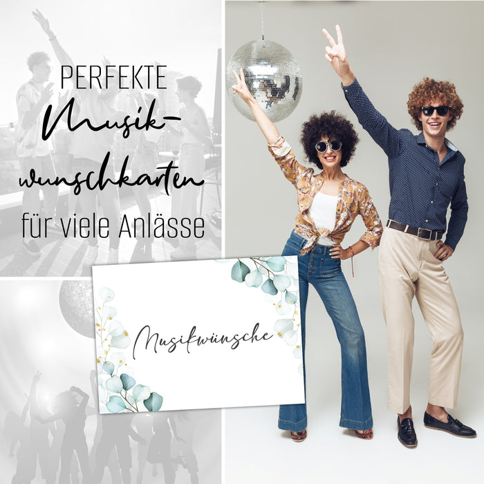 50 Musikwunschkarten inkl. VIP Karten