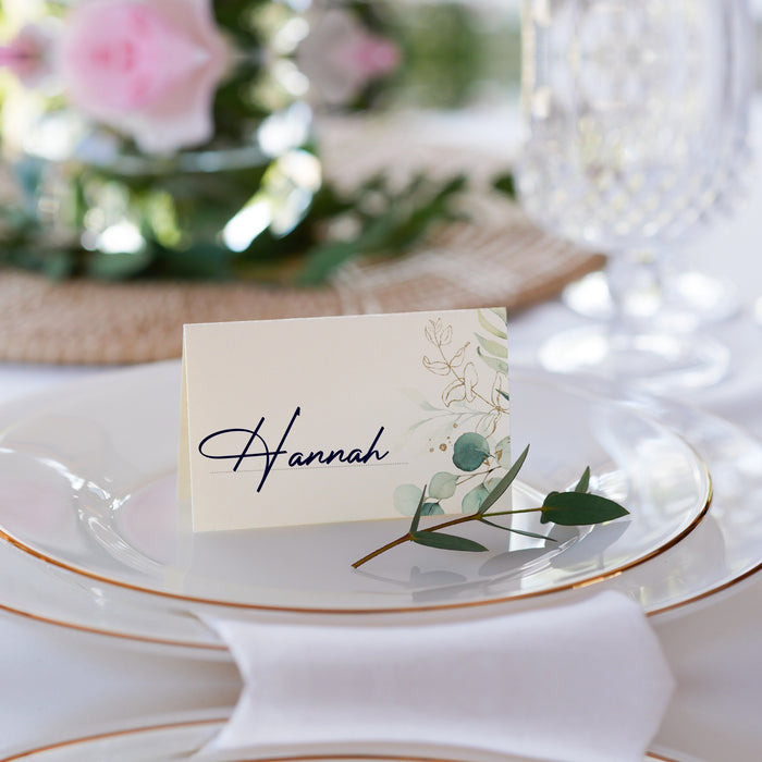 30 Tischkarten 15 Menükarten 30 Gastgeschenke zum selbst beschriften für Hochzeit