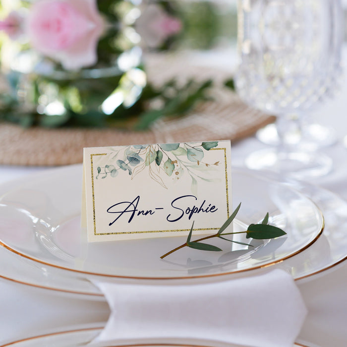 50 Tischkarten 25 Menükarten 50 Gastgeschenke 50 Gästekarte für die Hochzeit