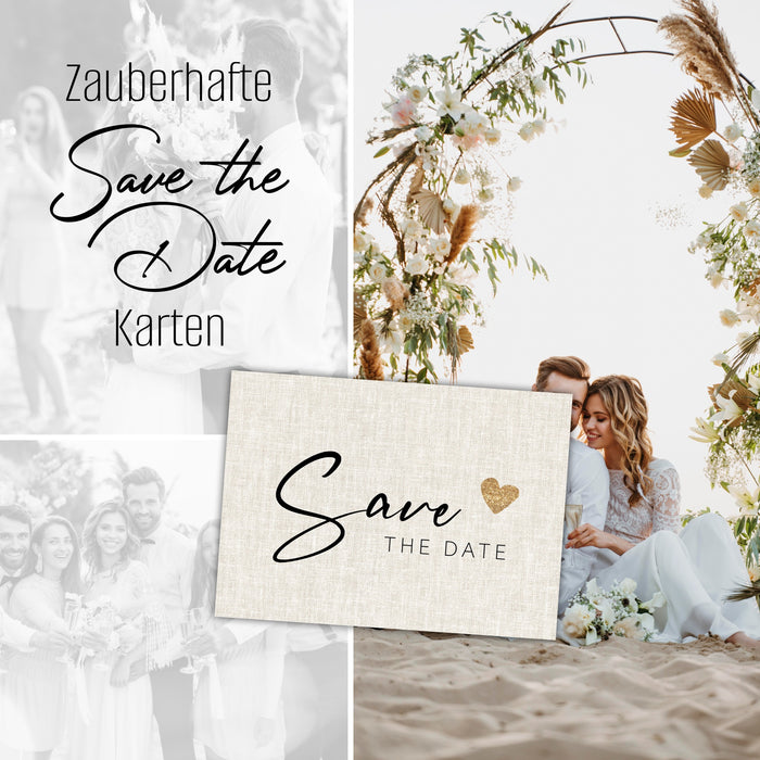 25 Save the date Karten