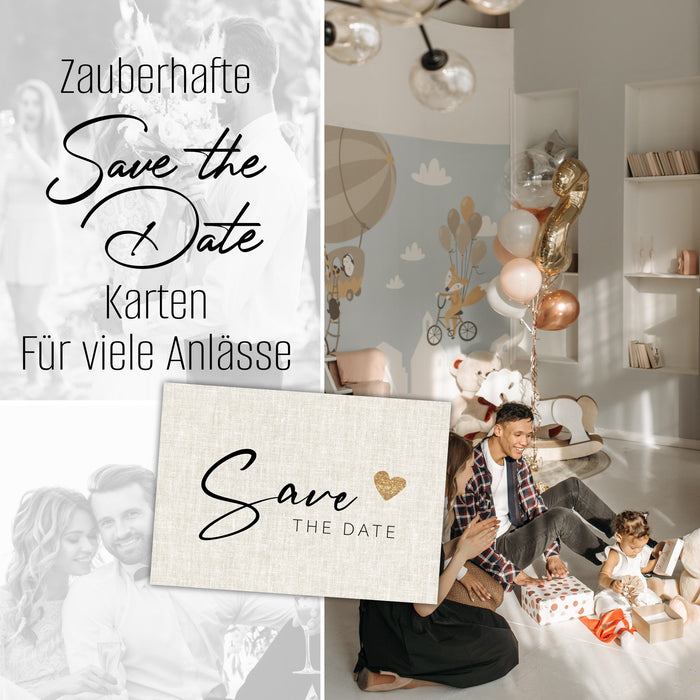 25 Save the date Karten